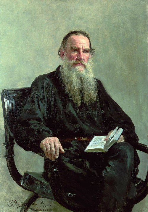 Leo Tolstoy Painting